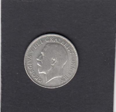 Beschrijving: 1 Shilling  GEORGIUS V 